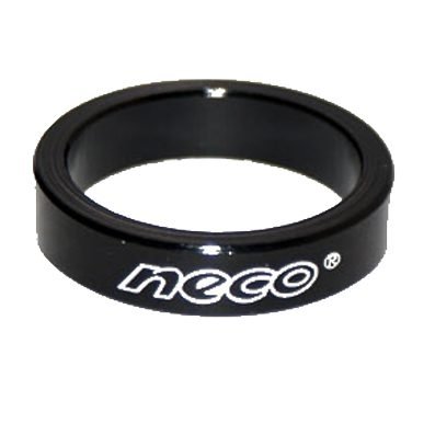 Проставочное кольцо 1-1/8" 5мм NECO черн. 10 шт (черн.) RIN-053 фото
